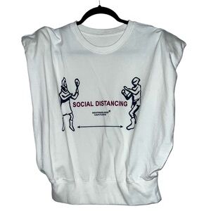 Brotherhood Capsule White Muscle Tee